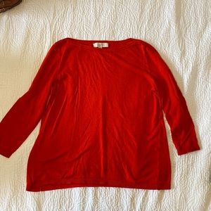 Anne Taylor loft 3/4 length sweater